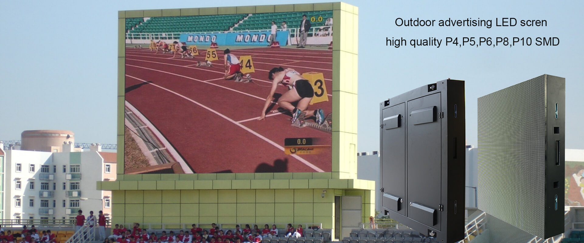 Outdoor advertising led display