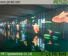 High Transparency Glass LED Display Video Wall with 500 X 1000 Mm /1000 X 1000 Mm Panel (P10.4)