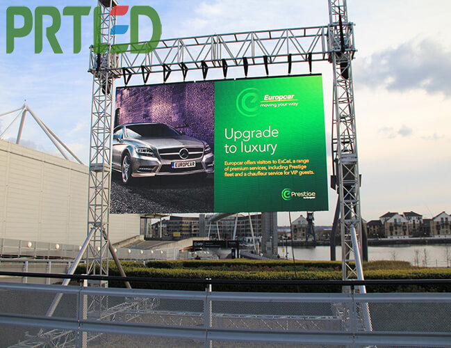 768 * 768 mm Outdoor P6 Advertising LED Display Panel