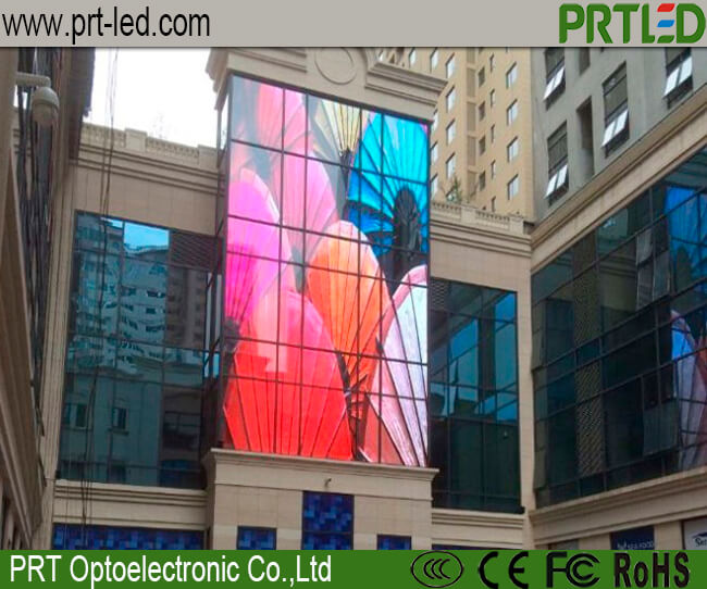 Transparency P7.82 Window Display Glass Panel for Shopping Mall/Building Wall Advertising