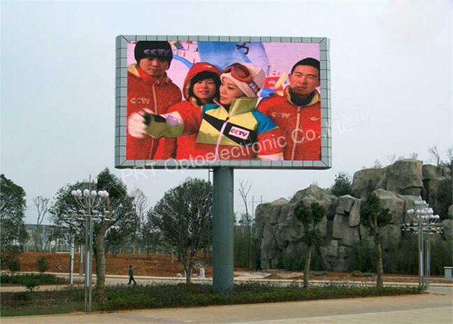 Light Weight P 6 Outdoor LED Display with Slim Panel 768 * 768 mm(rental /fixed Permanent Install)