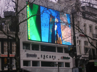 High Quality Outdoor P10 Full Color LED Sign Board (semi-outdoor)