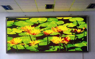 Indoor P6 LED Advertising Board with Cabinets 576X576mm