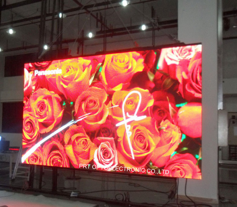 P4.8 Full Color Background LED Screen with Slim Aluminum Panel