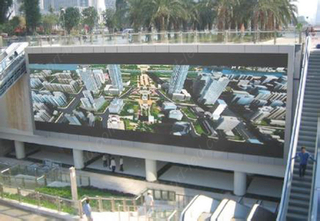 P10 Full Color LED Moving Sign with High Brightness