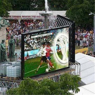 Commerical P10 Outdoor Advertising LED Wall with High Brightness 8000nits
