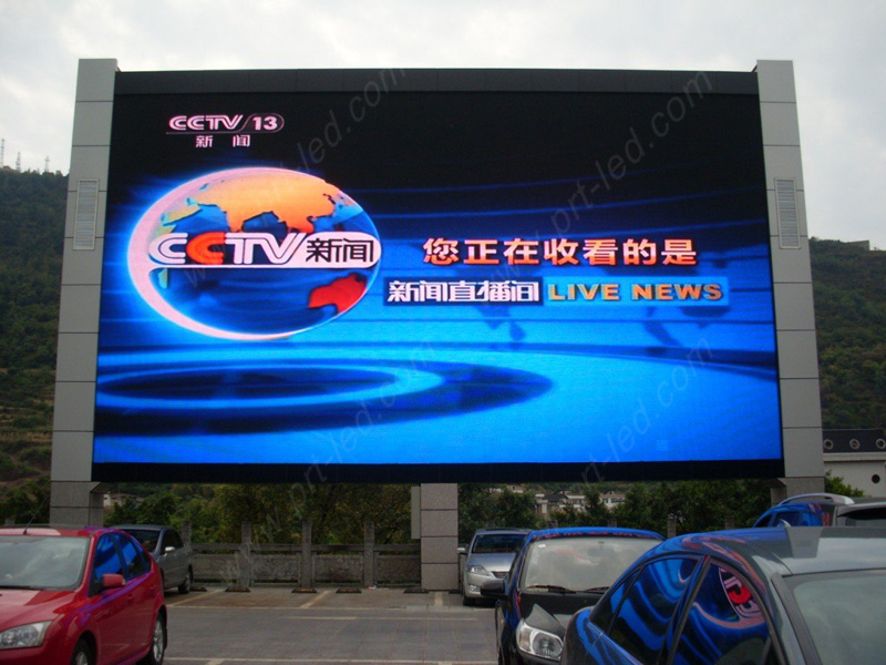 Outdoor P16 Full Color LED Screen for Roadside Advertisement