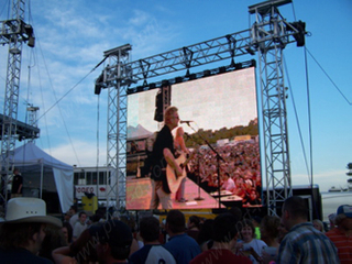 1r1g1b P16 Outdoor Full Color Strip LED Curtain for Shows