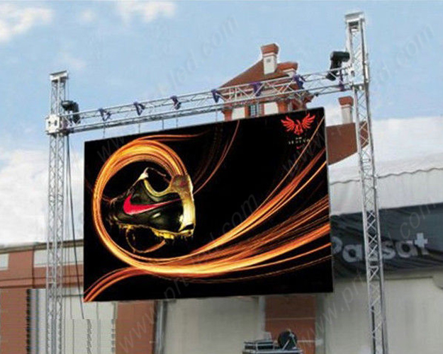 High Brightness SMD3535 LED Wall Outdoor P8 Rental