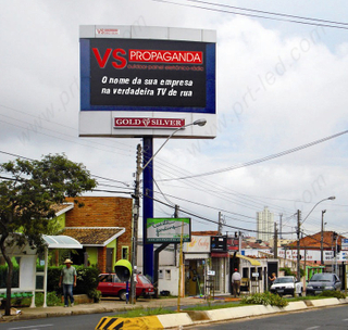 Full Color Outdoor Scrolling LED Sign P10 High Brightness