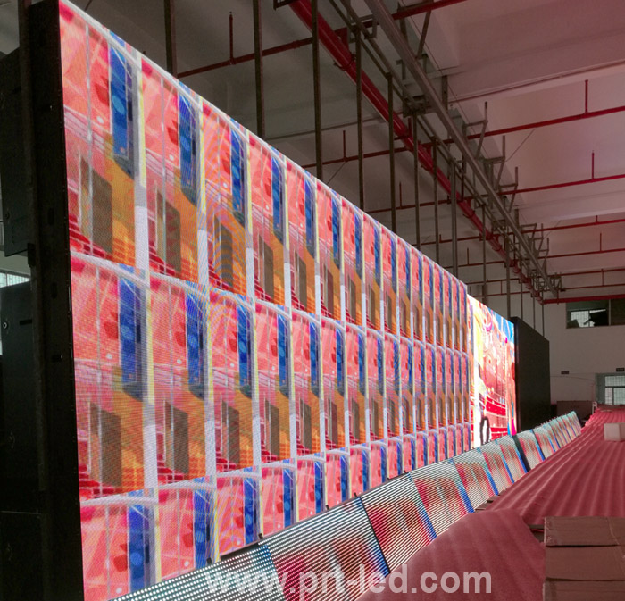 P4 Indoor Full Color LED Video Wall with Front Access by Magnets