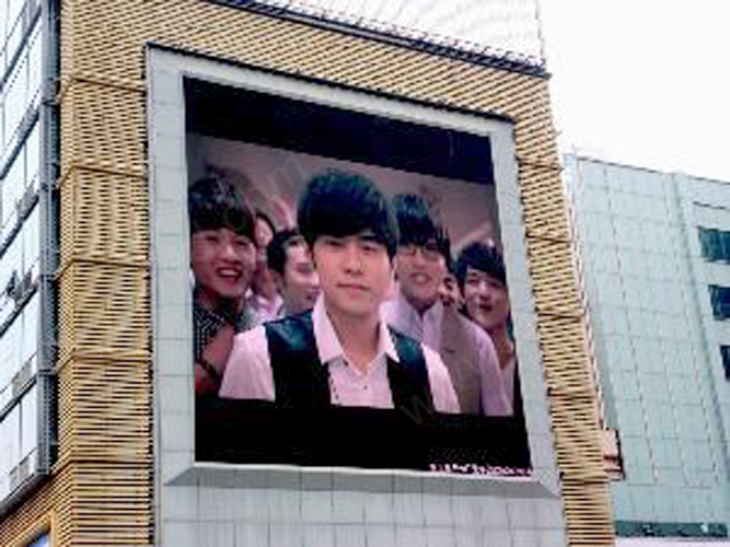Waterproof Full Color LED Billboard Video Advertising of P10 SMD