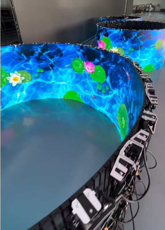 Flexible Module Panel 500 X 500 mm for Indoor Outdoor Curved Led Display Screen (P2.6 P2.976, P3.91)
