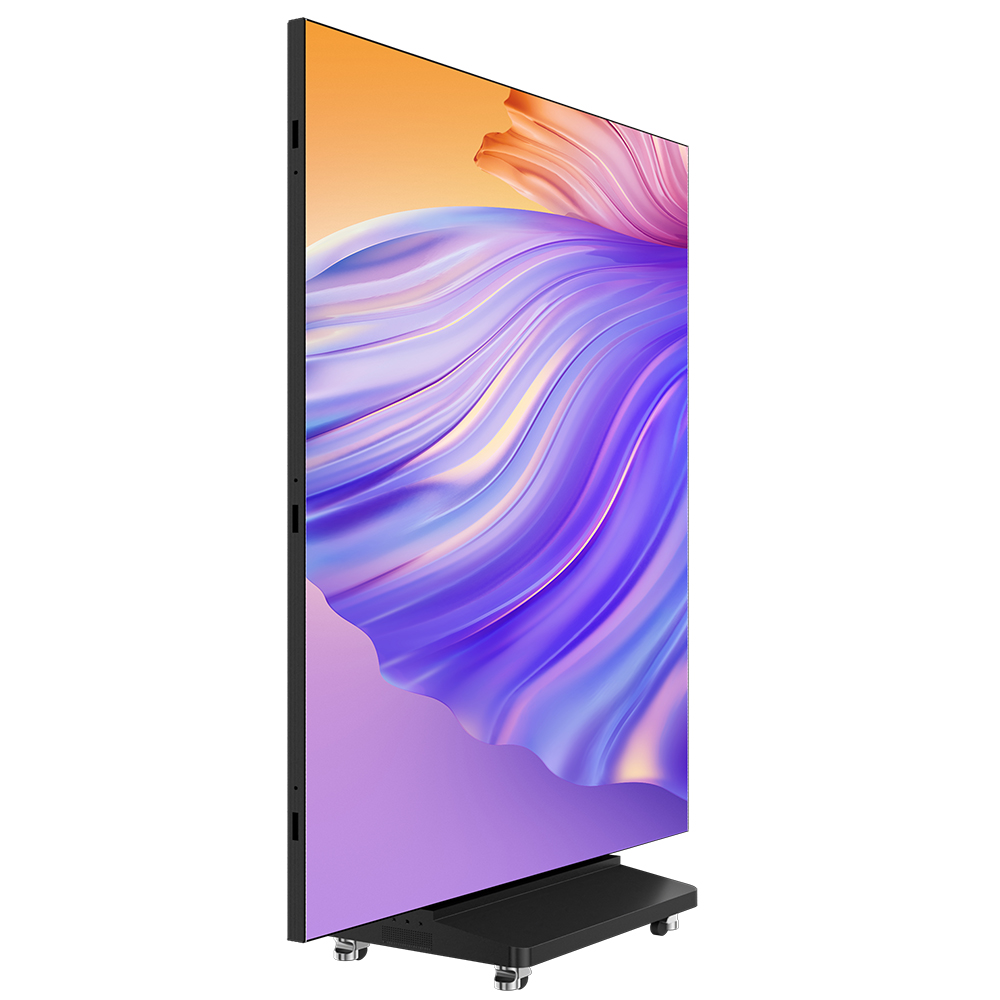Indoor Full Color 1280 X 1920 Mm Tri-fold LED Poster Display with Seamless Splicing