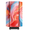 Indoor Full Color 1280 X 1920 Mm Tri-fold LED Poster Display with Seamless Splicing