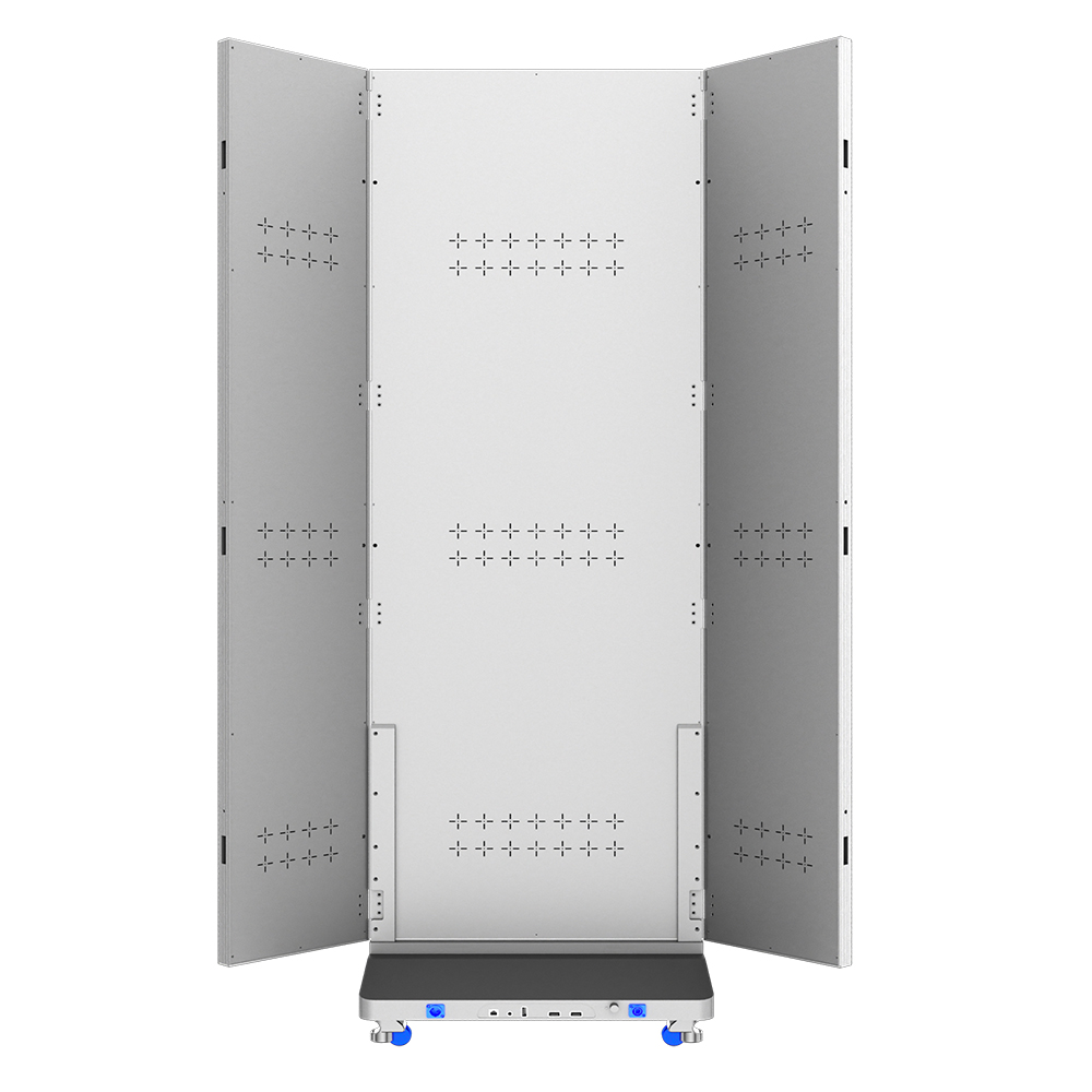 Indoor Full Color 1280 X 1920 Mm Tri-fold LED Poster Display with Seamless Splicing